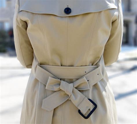 how to tie burberry trench coat belt
